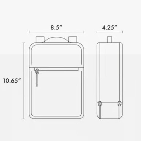 Calpak Kaya Mini Backpack Dragonfruit Pink - Picture 6 of 11